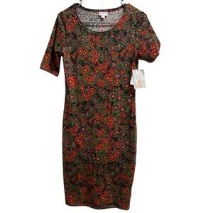 NWT fall colored‎ LuLaRoe Julia size XS